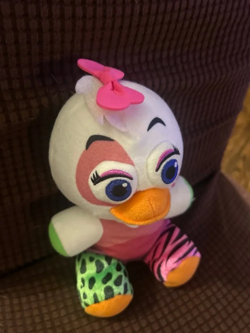 FNAF Five nights at Freddy's Glamrock Chica plush 7 inch figure rare 2020 Funko
